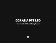 Tablet Screenshot of ccs-asia.com.sg